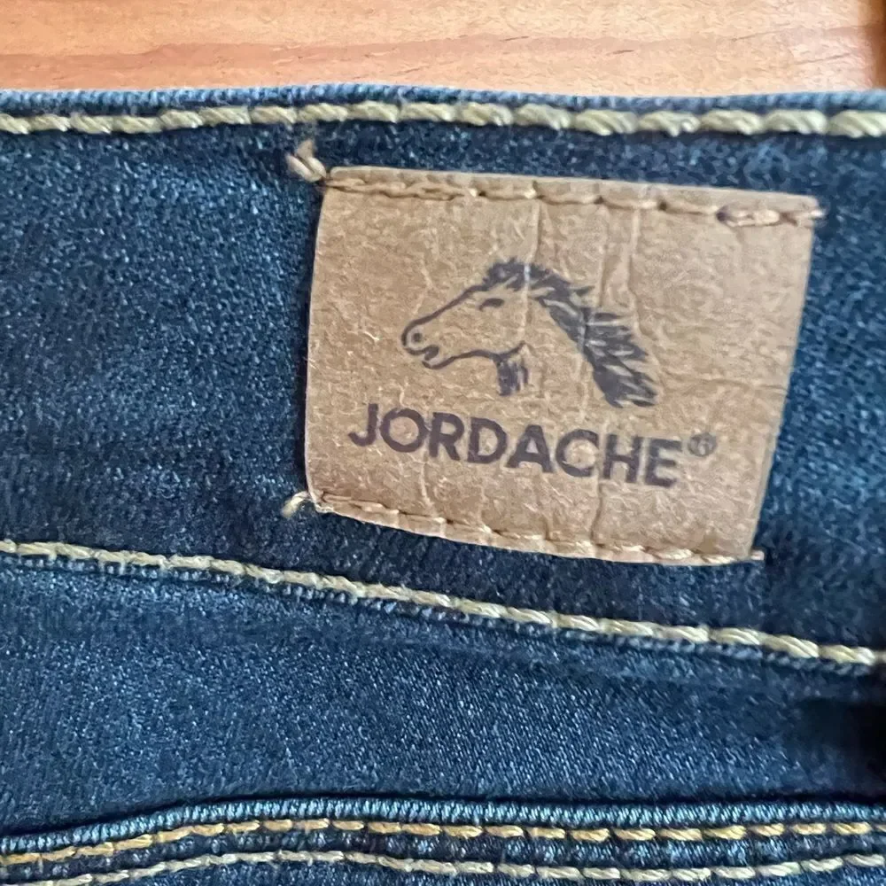 ‎Jordache girl’s dark wash super skinny jeans size 10